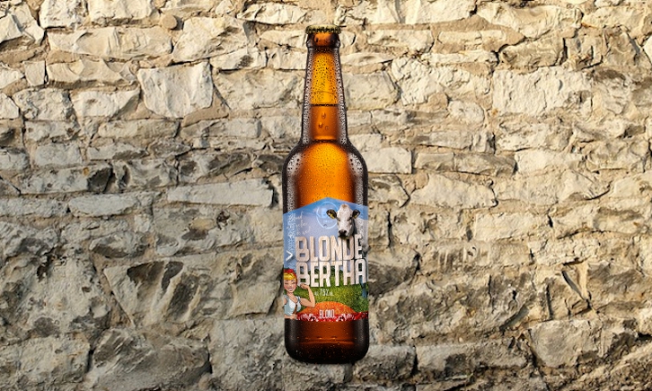 Blonde Bertha speciaalbier van Brouwerij Avereest